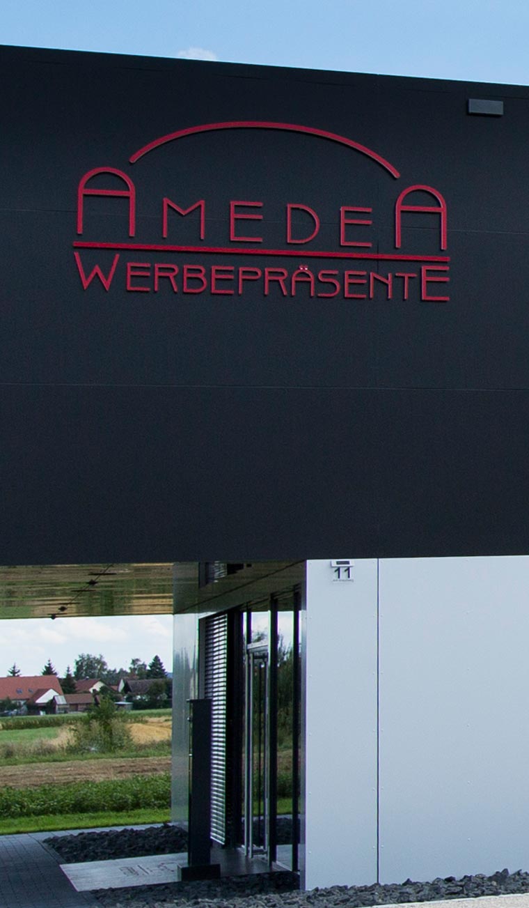 Werbegeschenke in Ingolstadt – mit Ihrer Full-Service-Agentur AmedeA